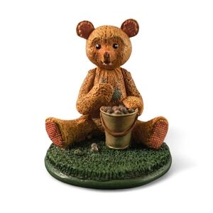 🧸 Vintage 1992 Jim Shore "Berry the Blueberry Bear" Figurine #1,366/10,000